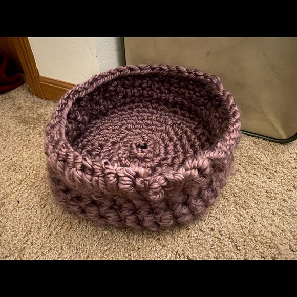 Slouchy cat bed, chunky and Handmade crochet cat bed - Picture 2 of 2